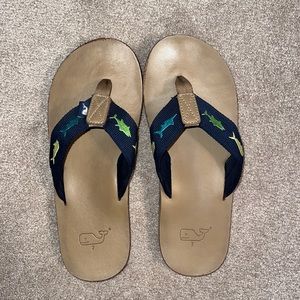 Vineyard Vines Boys Shark Sandals